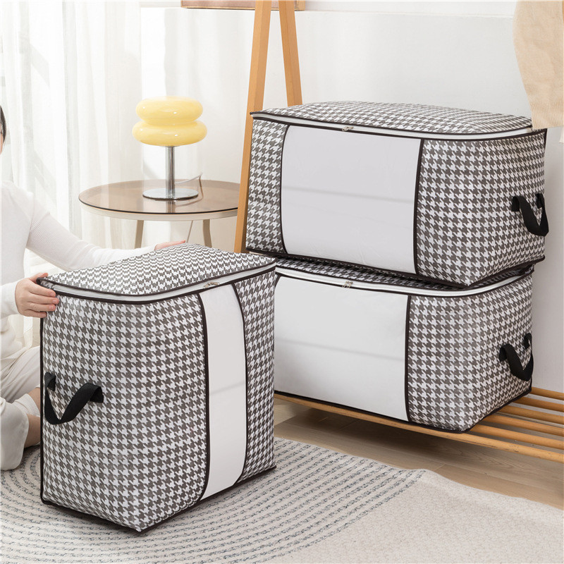 (৩ পিস) Non-oven Printed quilt Storage Bag