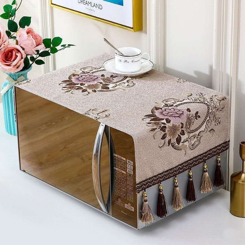 Microwave Oven Cover – Dacron fabrics (High Quality)